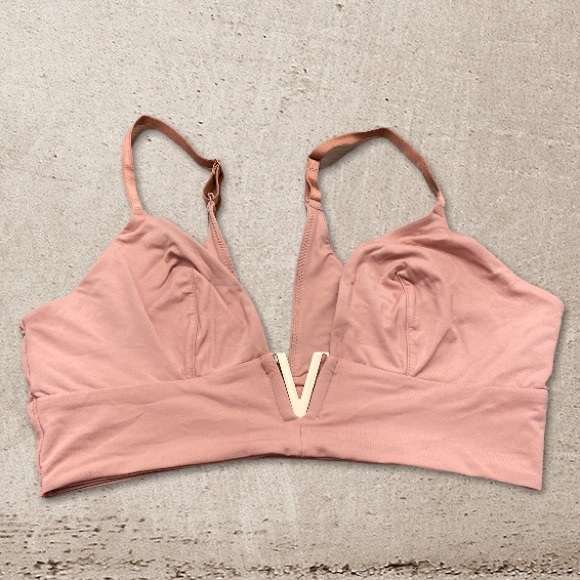 VS Very Sexy Pink Deep V Plunge Bra - Picture 3 of 5